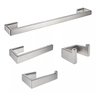 Kit Acessório Banheiro 4 Peças Inox 304 Escovado - 6