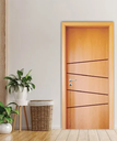 Ver imagem 2 de Folha de Porta Frisada HDF Modelo 196 Mapaf:70 cm