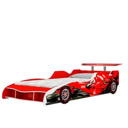 Cama Infantil Carro F1 090 100% MDF - 5