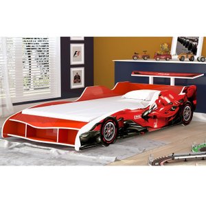 Cama Infantil Carro F1 090 100% MDF