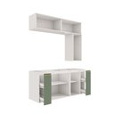 Ver imagem 3 de Conjunto para Banheiro Kappesberg Celeste 7 Peças Branco/verde 160cm