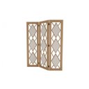 Ver imagem 2 de Biombo Molise Natural/Off White Brilho Rudnick