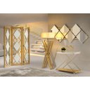 Ver imagem 1 de Biombo Molise Natural/Off White Brilho Rudnick