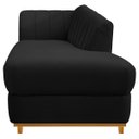 Ver imagem 6 de Diva Recamier Vanessa 160cm Lado Direito Suede Doce Sonho Móveis Preto