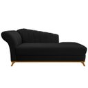 Ver imagem 5 de Diva Recamier Vanessa 160cm Lado Direito Suede Doce Sonho Móveis Preto