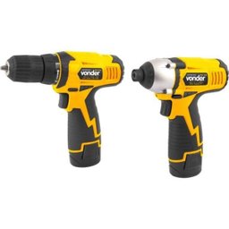 Parafusadeira/furadeira + Parafusadeira com Impacto Bat 10,8v - Vonder - 3 Parafusadeira/furadeira + Parafusadeira com Impacto Bat 10,8v - Vonder - 3