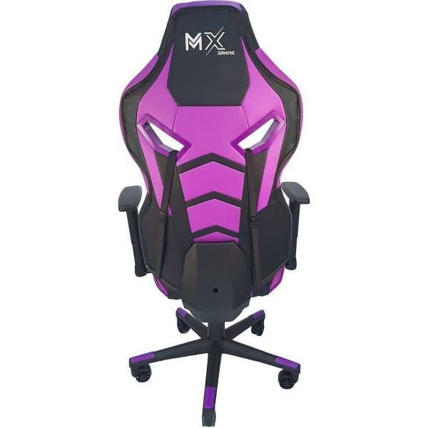 Cadeira Gamer Mymax Mx9 Giratória Preto/Roxo - 4