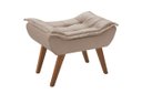 Ver imagem 1 de Puff Decorativo Opalla Suede para Sala Unidecor Bege