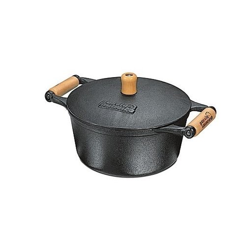 Caçarola Ferro Fundido- Panela Mineira Diâmetro da Boca (mm):270 - Capacidade 4,5l