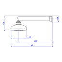 Ver imagem 4 de Chuveiro com Tubo Reto de Parede Acqua Plus Gold Cod: 1990.gl.ct