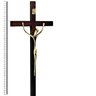 CRUCIFIXO DE PAREDE GRANDE CRUZ DE MADEIRA 56 cm R94 - 1