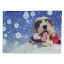 Ver imagem 1 de Jogo Americano Estampa Natal Cachorrinho Natalino 2 Peças