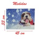 Ver imagem 3 de Jogo Americano Estampa Natal Cachorrinho Natalino 2 Peças