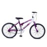 Bicicleta Rainbow Bike Aro 20 Top Miss Sem Marcha Roxo/Branco - 2