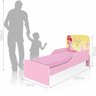 Cama Nico Infantil Rosa Princesa - 2