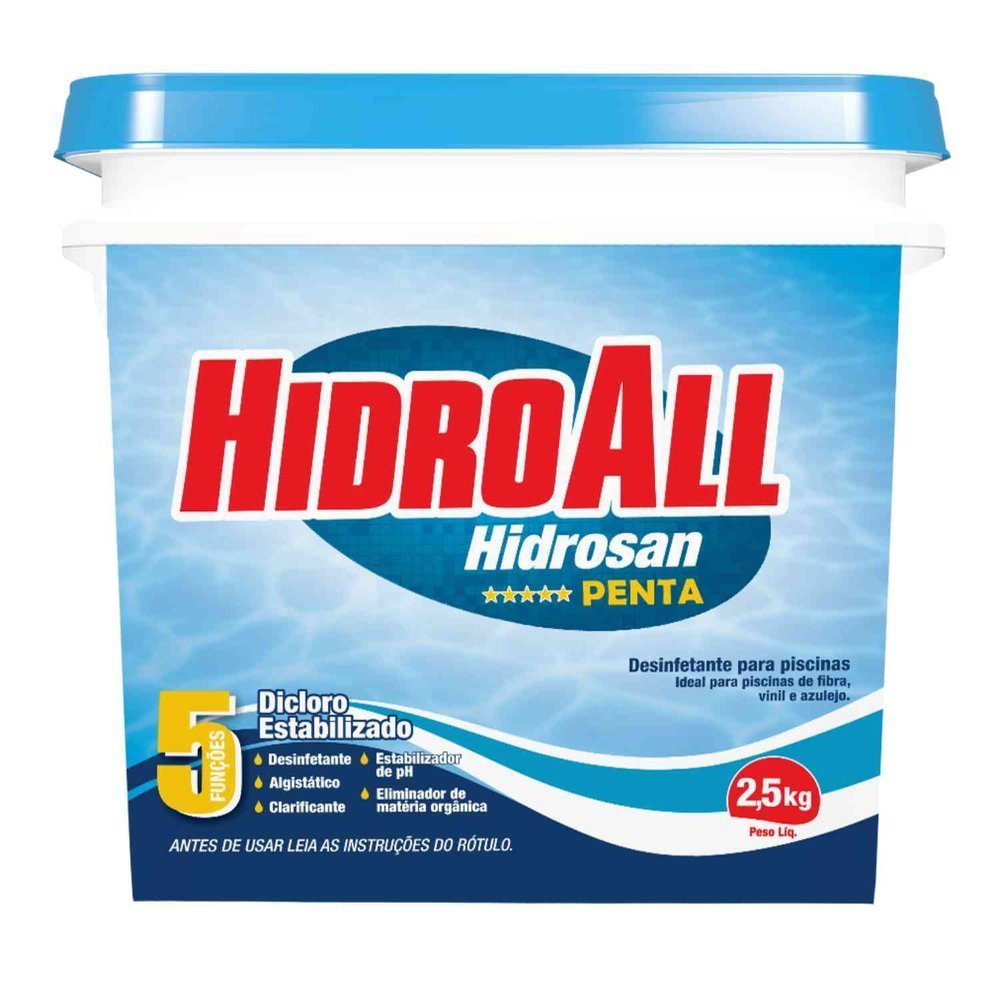 Cloro Hidrosan Penta Balde 2,5 Kg - 4