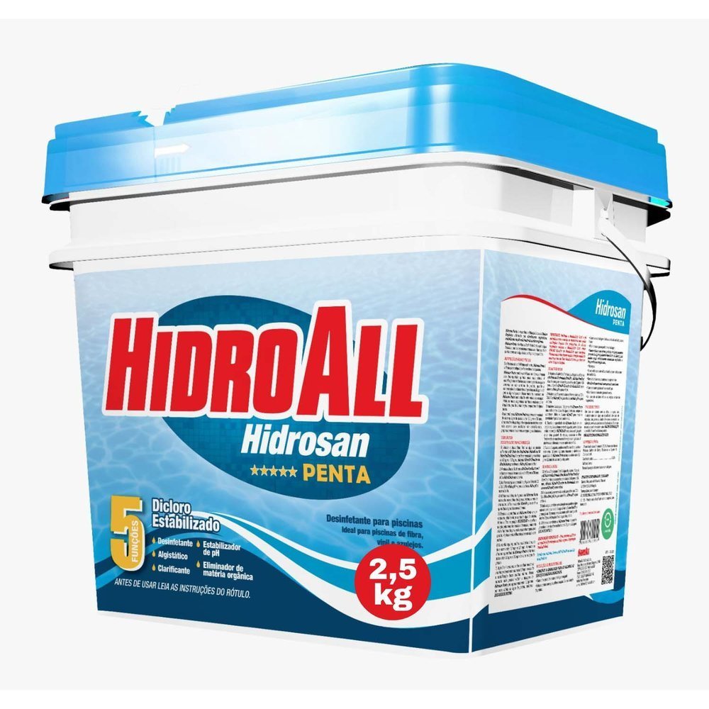 Cloro Hidrosan Penta Balde 2,5 Kg