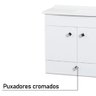 Kit Gabinete com Espelho Pamplona Branco Corso 64x32x57 - 5