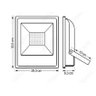 REFLETOR SMD LED 100W BQ 3000/3500K - 2