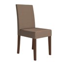 Ver imagem 5 de Kit 4 Cadeiras de Jantar Josi MDF Suede Amêndoa Pallazio