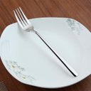 Ver imagem 2 de Kit 6 Garfos Aço Inox Talher Mesa Cozinha Buffet Restaurante