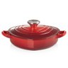 Panela Coração Baixa 20cm Oficial Le Creuset Vermelha - 2