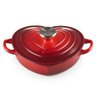 Panela Coração Baixa 20cm Oficial Le Creuset Vermelha - 1