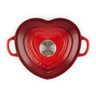 Panela Coração Baixa 20cm Oficial Le Creuset Vermelha - 4