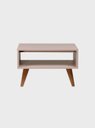 Ver imagem 2 de Mesa de Centro Retro 60cm MDF Rosa - On Móveis