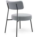 Ver imagem 5 de Kit 02 Poltronas Decorativas para Sala de Estar Base Fixa Londres L02 Bouclê Cinza - Lyam