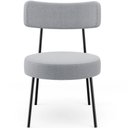 Ver imagem 3 de Kit 02 Poltronas Decorativas para Sala de Estar Base Fixa Londres L02 Bouclê Cinza - Lyam