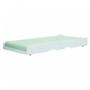 Ver imagem 1 de Cama Solteiro Auxiliar com Rodízios Nobre Versátil Móveis Castro