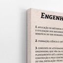 Ver imagem 3 de Engenharia Dicionário Minimalista Quadro Canvas 60x40cm