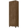 Armário Multiuso New Íris 2 Portas Castanho Wood Moval - 1