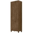 Ver imagem 1 de Armário Multiuso New Íris 2 Portas Castanho Wood Moval