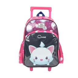 Mochila Infantil Carrinho Pink Up4You Tsum Tsum Marie IC34072TSKL - 2