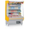 Refrigerador/Expositor Vertical Aberto "Topázio" GSTO-130 Gelopar 110V - Amarelo - 1