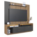 Ver imagem 4 de Home Rack e Painel para Tv até 75 Polegadas com Iluminação Led Reims Grafite