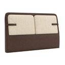 Ver imagem 1 de Cabeceira Queen 160 cm Malu com Frame Linho Tca 210 Corino Tcs 721 Peer