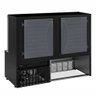 Vitrine Refrigerada Ar Forçado GPFA-140R PR Preta Linha Aurora Gelopar Vidro Reto 1.40m 220V - 2
