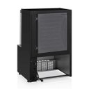 Ver imagem 2 de Vitrine Estufa MEQA-075R PR Preta Linha Aurora Gelopar Vidro Reto 0.75m 220V