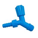 Ver imagem 1 de Torneira Para Tanque e Jardim De 1/2 Com Bico 3/4 Azul Neon
