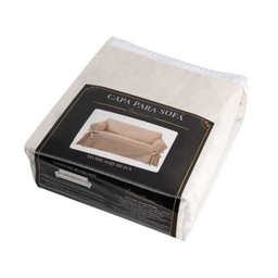 Capa para Sofá de 4 lugares em Acquablock Impermeável Cor:Crua - 2