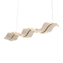 Ver imagem 1 de Lustre Pendente Skylight Sinuous 4023 G Led Bivolt Dourado