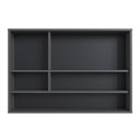 Ver imagem 4 de Armário de Banheiro com Espelho 90cm 3 Portas 1 Nicho Bari Ba1095gf Grafite - Art In Móveis