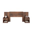 Ver imagem 2 de Cabeceira para Cama Box Casal com 2 Mesas de Canto Café