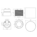 Ver imagem 2 de Kit Prolongador Monocomando Ducha Higienica D35 Deca 160132 Blukit