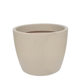 Vaso Malta Redondo 52 X 42 Cm Vasart 11 - Granito Areia - 1
