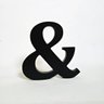 & letra e comercial 18 cm - 1