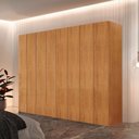Ver imagem 1 de Guarda Roupa Casal Atacama Mdf 8 Portas 8 Gavetas e 4 Prateleiras Moderna Mobília
